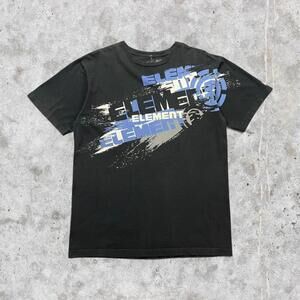 2010's Element Blue Splatter Graphic T-Shirt